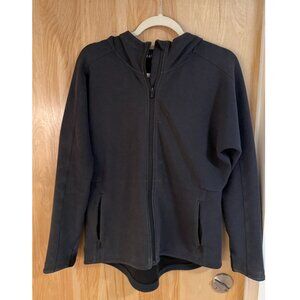 Athleta Black Zip-Up Jacket Size Small